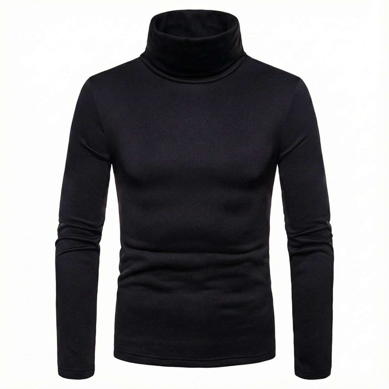 PremiumBlackWhiteHighNeckFullSleeveT-ShirtOrbidoMartBD (3)